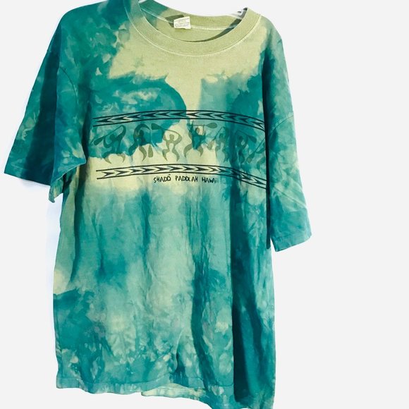 anticulture Other - Hawaii X  Custom Blue Green XL Tie Dye Tee Shirt
